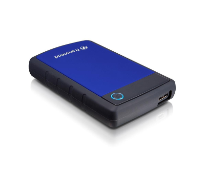 Dysk zewnętrzny Transcend StoreJet 25 H3B 1TB USB 3.2 Gen. 1 Niebieski